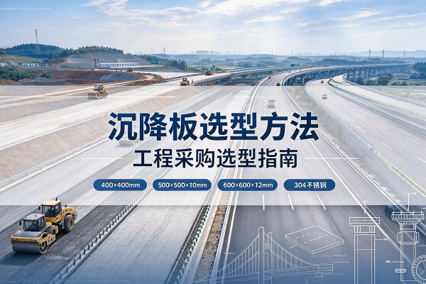 黔江区沉降板选择方法
