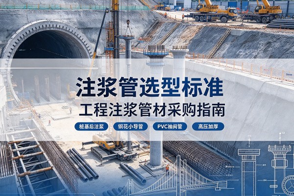 黔江区注浆管选型标准