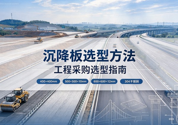 黔江区沉降板选择方法