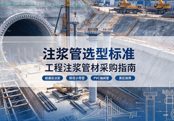 黔江区注浆管选型标准